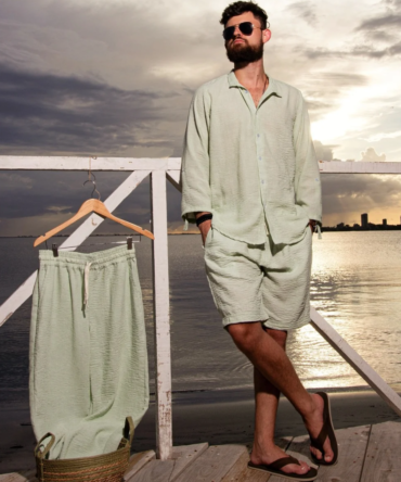 Marea 3 - Short Verde Claro